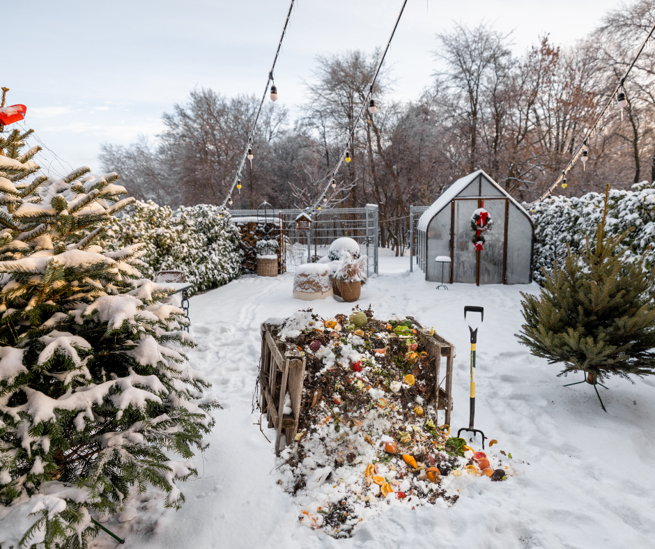 Compost in winter